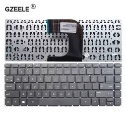 GZEELE США клавиатура для ноутбука hp 14-AC 14-AC137TU 029TX AC055TU 246-G4 240-G4 новая клавиатура английская раскладка Teclado без рамки черный
