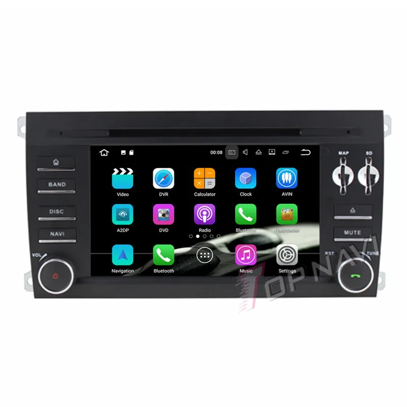 Cheap Topnavi Quad Core Android 7.1 Car DVD Player for Poesche Cayenne 2003 2004 2005 2006 2007 2008 2009 2010 Radio GPS Navigation 16