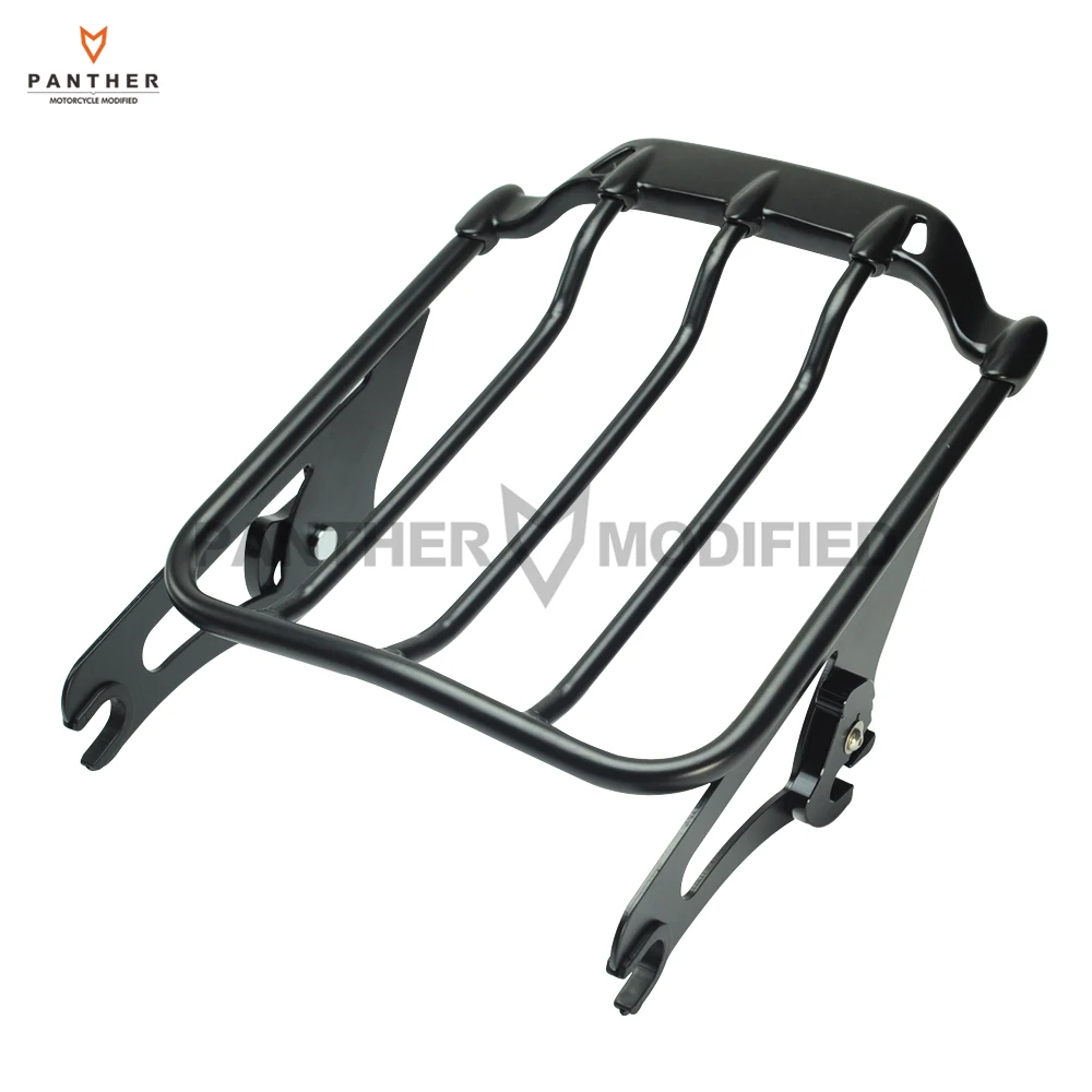 

Motorcycle Detachable 2-UP Air Wing Luggage Rack Moto Rear decoration case for Harley Touring Street Glide FLHX 2009-2016