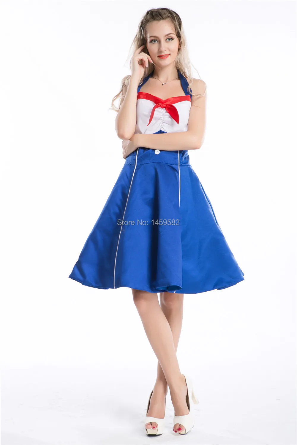 Rockabilly Bridesmaid Dresses Yellow