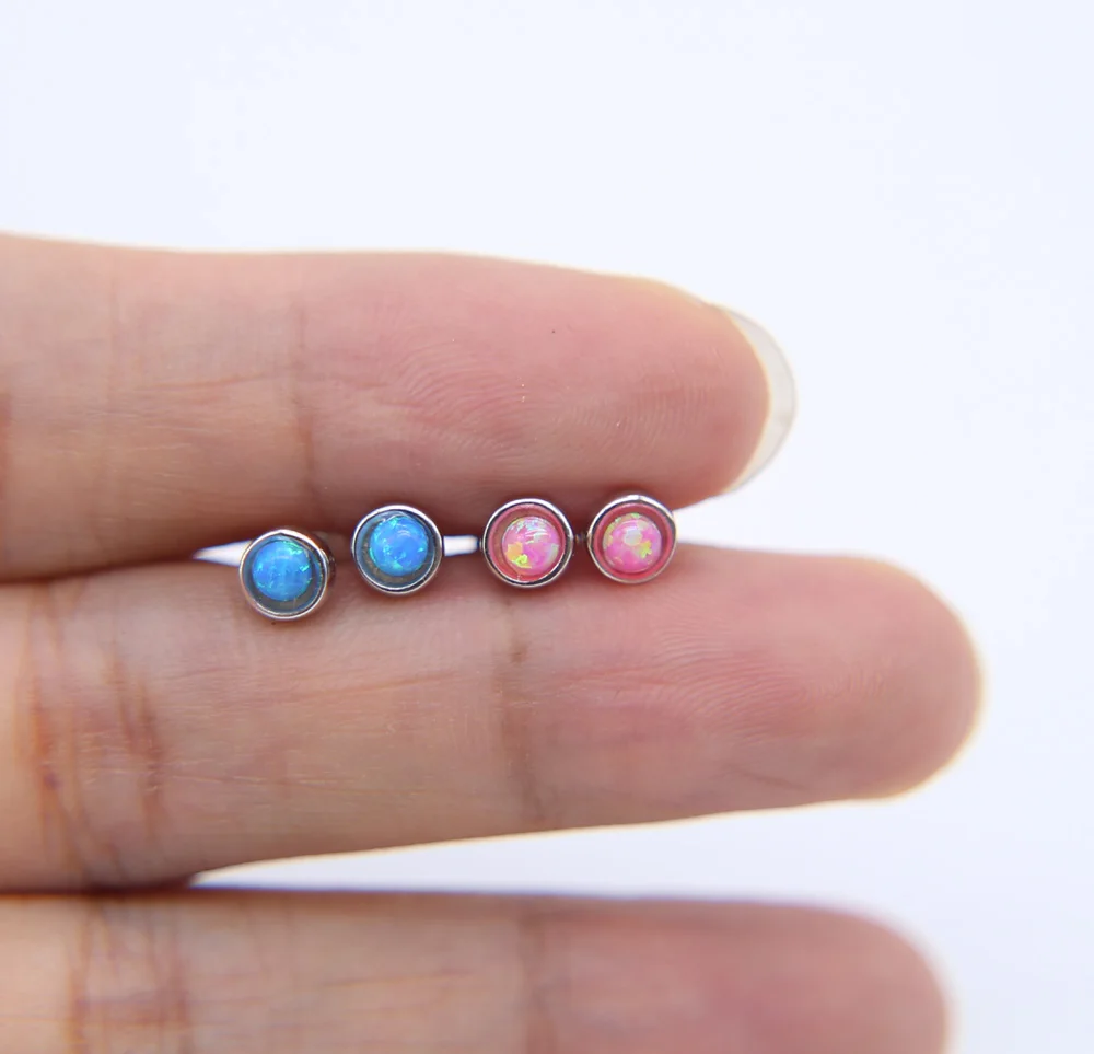 2017 Special Offer Time-limited Brincos Brinco Tiny Dots Studs 100% 925 Silver Women Little Yong Girl Gift Mini Cute Earring (7)