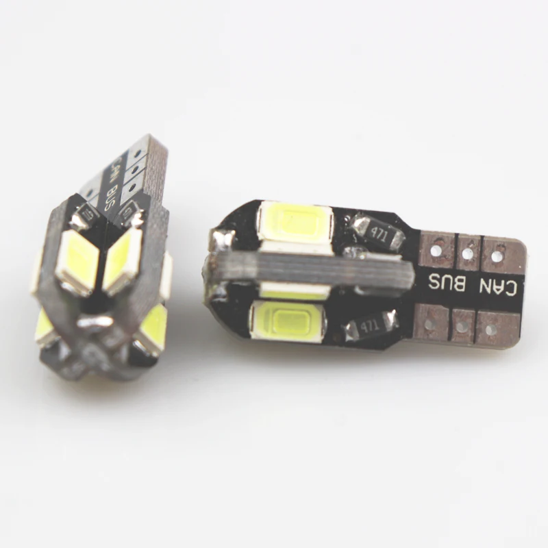 2 шт./лот T10 8 SMD 5630 LED Canbus автомобильные парковочные огни W5W 194 5730 Светодиодные