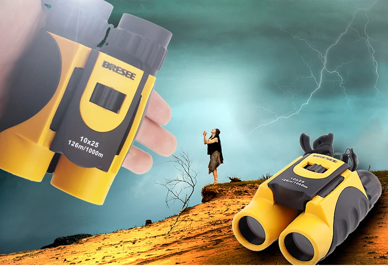 Free shipping 10X25 waterproof binoculars telescope for travel binoculars hot selling Travelling Camping Telescope Bird Watch