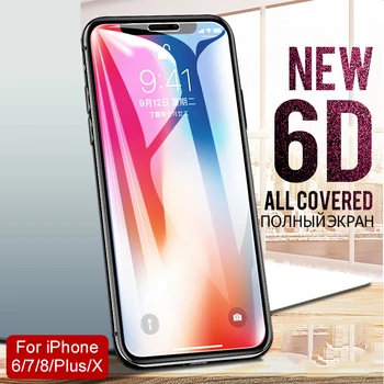 

6D Soft Full Screen Protector For iphone 6 6S 7 8 Plus X 10 Full Cover Hydrogel Film On The For iphone XS XR 6 7 Film Not Glass