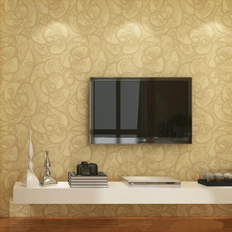 3D абстрактный цветок обои рулон текстурированные обои для стен домашний Декор Гостиная Спальня