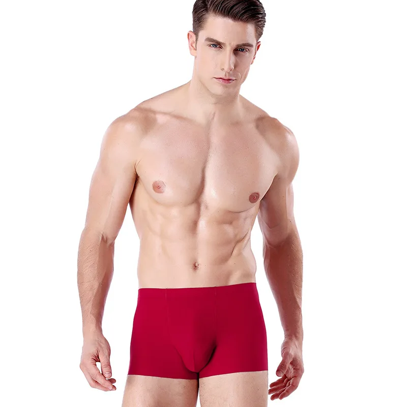 

FASHION Mens Cotton Underwear Soft Boxers Cotton Boxer Men Solid Boxer Shorts Plus Size Boxers Mens Underwear