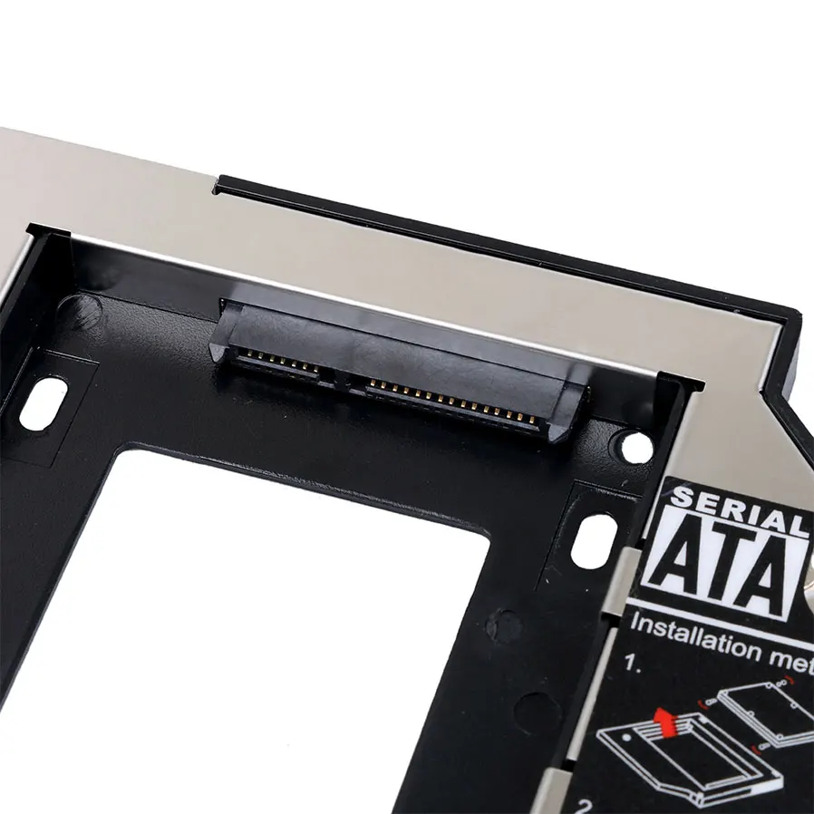 Kebidu Универсальный алюминиевый 2 5 й 9 мм Ssd Hd SATA жесткий диск HDD Caddy адаптер привода
