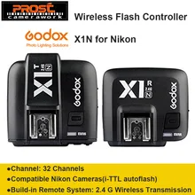 Godox X1N i-ttl беспроводной 2,4G Flash удаленный триггер передатчик+ приемник для камер серии Nikon E'OS(X1N комплект