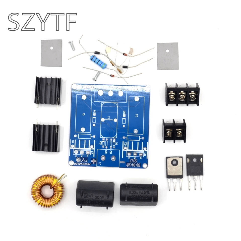 1 шт. DIY ZVS Тесла Катушки питания Boost напряжение генератор привод доска