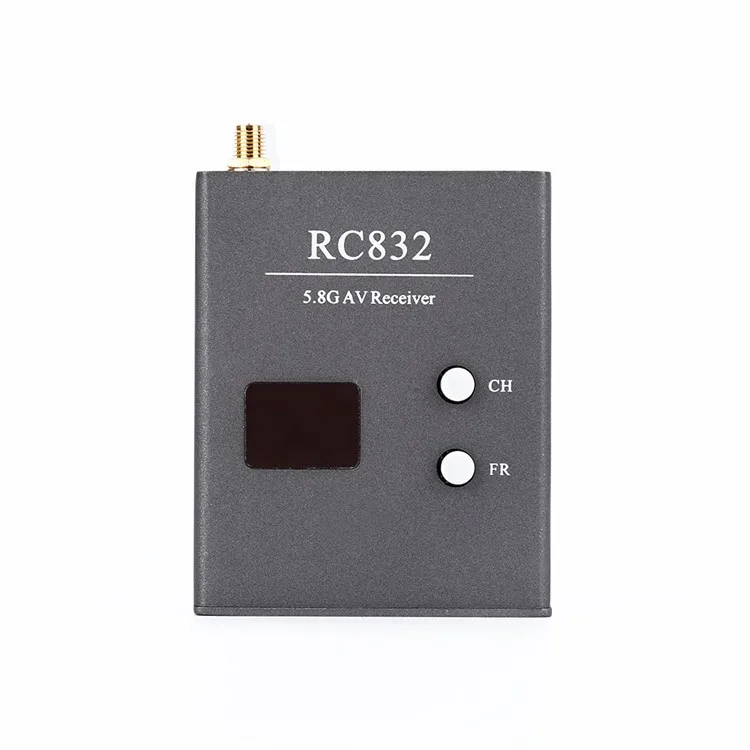 Boscam FPV 5.8GHz 600mw 32 Channels RC832 Receiver With AV And Power Cables For QAV250 DJI Phantom Gopro SJ4000