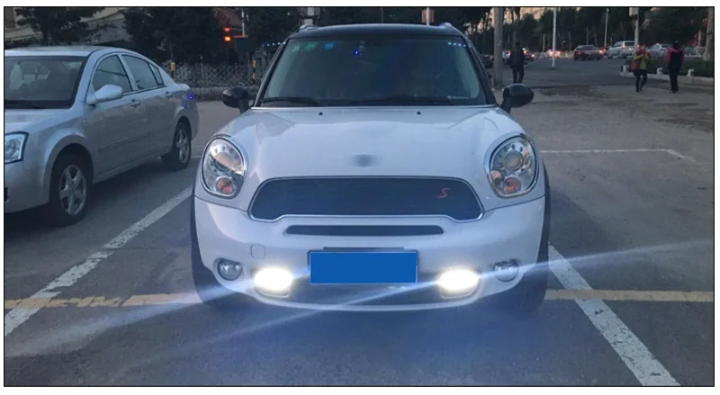 Для BMW Mini Cooper Countryman без ошибок дневного света светодиодный DRL противотуманная фара Вождение лампа