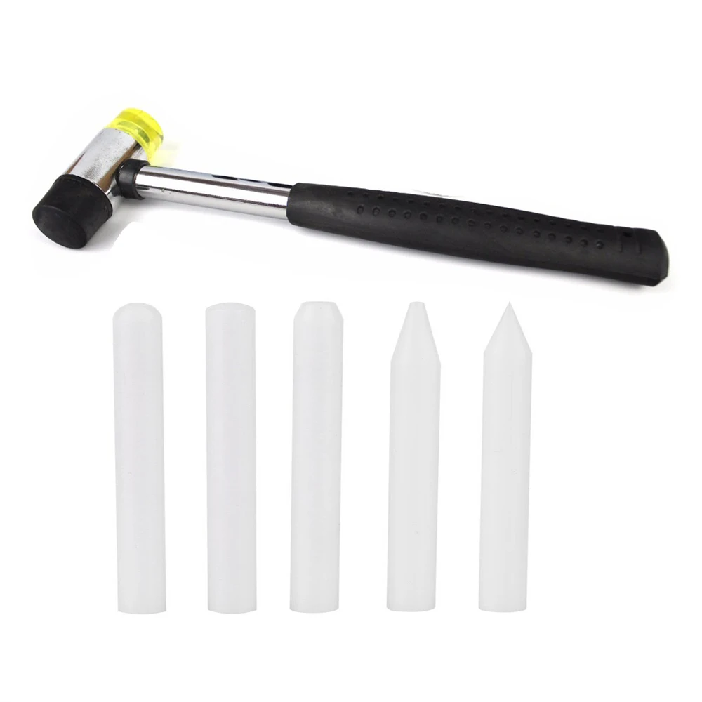 PDR инструменты для удаления вмятин с рукояткой Pro Slide Hammer Dent Puller Dent Hammer с 5 шт. вкладками вниз ручка 18 съемников для повреждения градом
