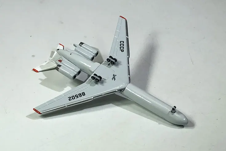 1/500 статические металлические Аэрофлота Ильюшин Il 62 CCCP 86502 Российские авиалинии