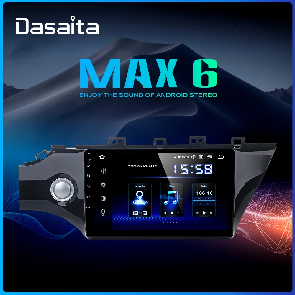 

Dasaita 10.2" IPS Screen Car Android 9.0 Radio for Kia K2 Rio 2017 Bluetooth GPS Radio Car Audio 4GB RAM HDMI