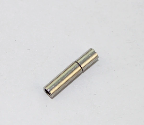 

30 Sets of Silver Color Tone 3mm Leather Cord End Clasps #22806