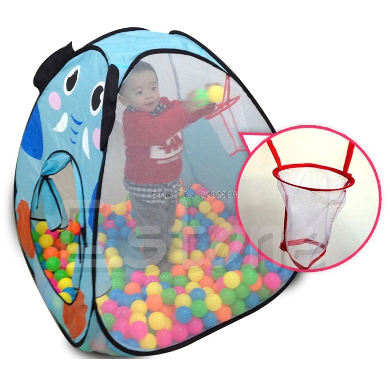 Foldable Children Kids Baby Ocean Ball Pit Pool Tent Play Toy Tent