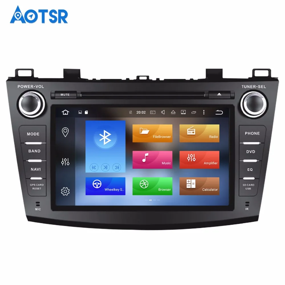 Cheap Android 9.0 Car GPS Navigation DVD Player For Mazda3 Mazda 3 Axela 2009-2012 stereo headunit multimedia 2din radio tape recorder 3