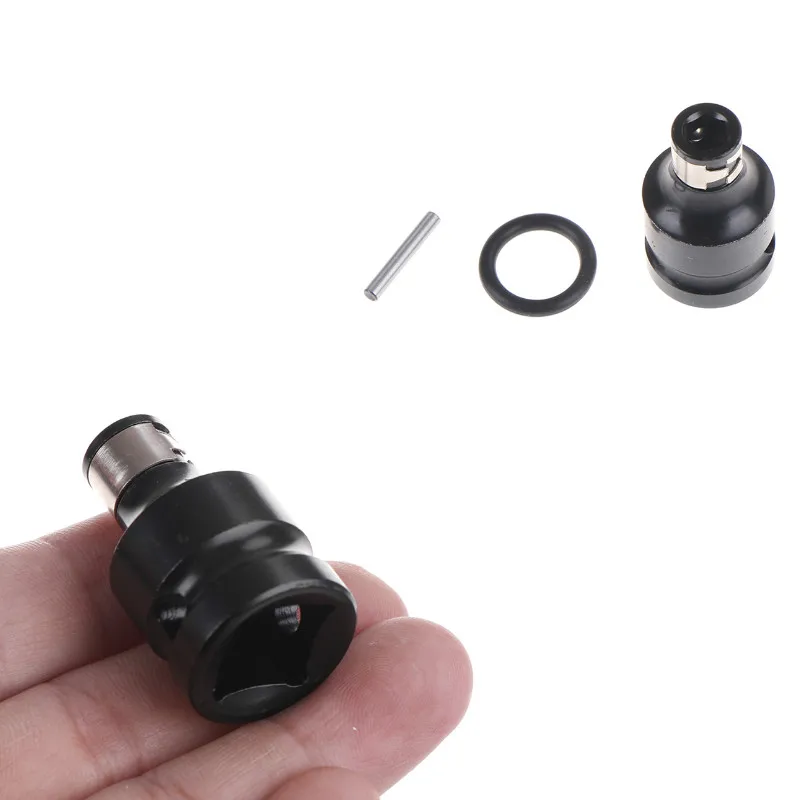 

1/2" Square To 1/4" Hex Ratchet Socket Wrench Socket Adapter Spanner Set Drive Converter Impact Tool