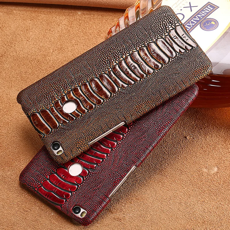 

wangcangli brand phone case ostrich foot grain half-wrapped phone case For Xiaomi MI Max 2 phone case handmade custom processing
