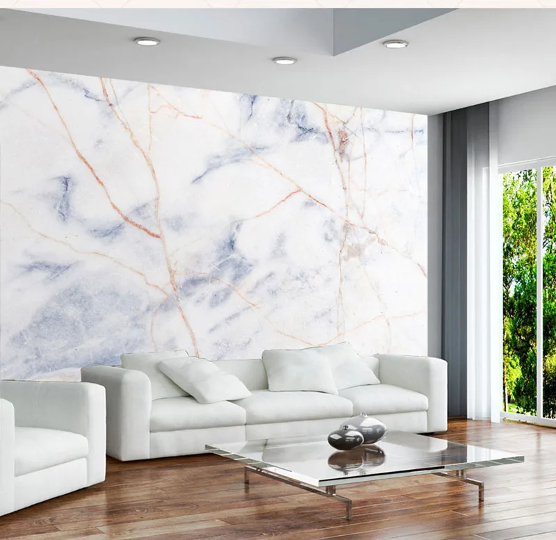 8d Marbling Mural Wallpaper Mural Wall Modern Living Room And Tv