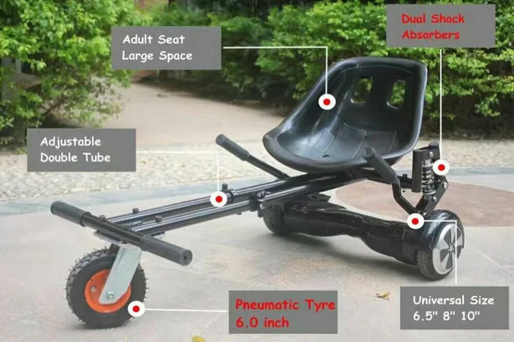 Go Kart сидения Ховерборд сидения ховеркарт с демпфером картов рама картинг сидения скейтборд рама для электрического Баланса скутер