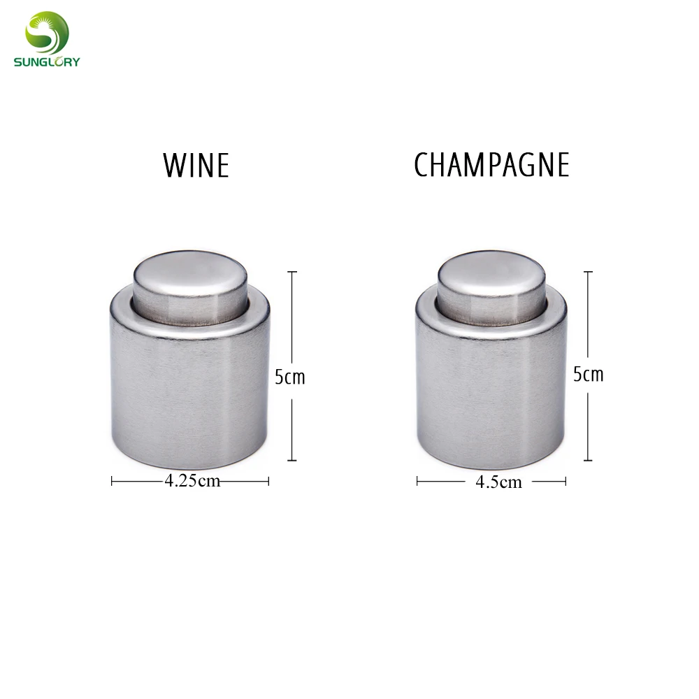 1 шт. герметичная пробка для бутылки вина из нержавеющей стали|Другие инструменты