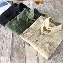 Camisa Masculina, мужская повседневная одежда для тренировок, хлопок, кардиган, карго, рубашки, мужские рубашки с длинным рукавом, рубашки, Chemise Homme