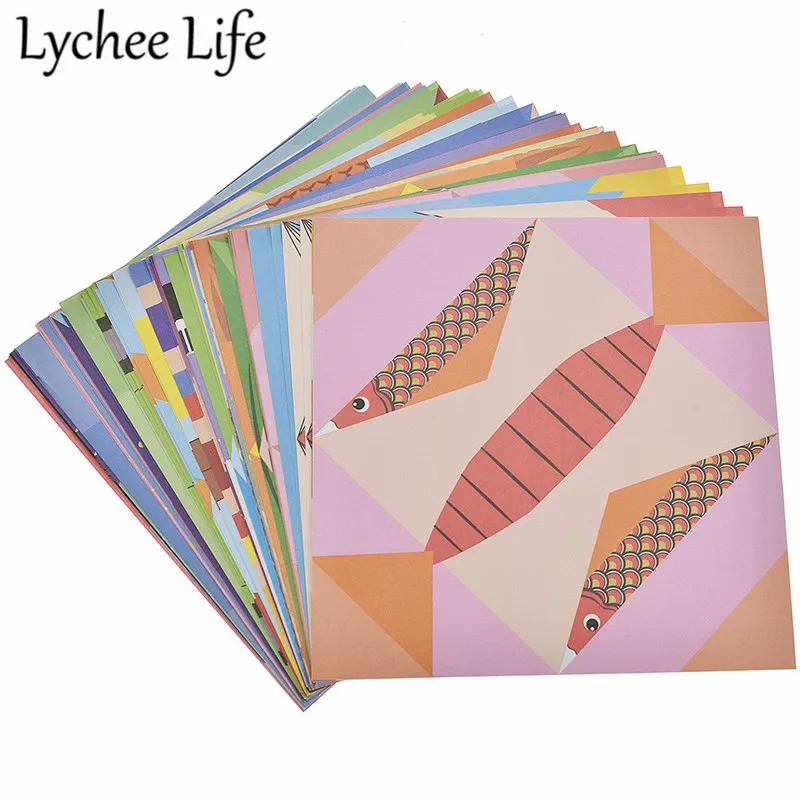 Lychee Life Мультяшные животные бумага для дома оригами хит цвет сделай сам