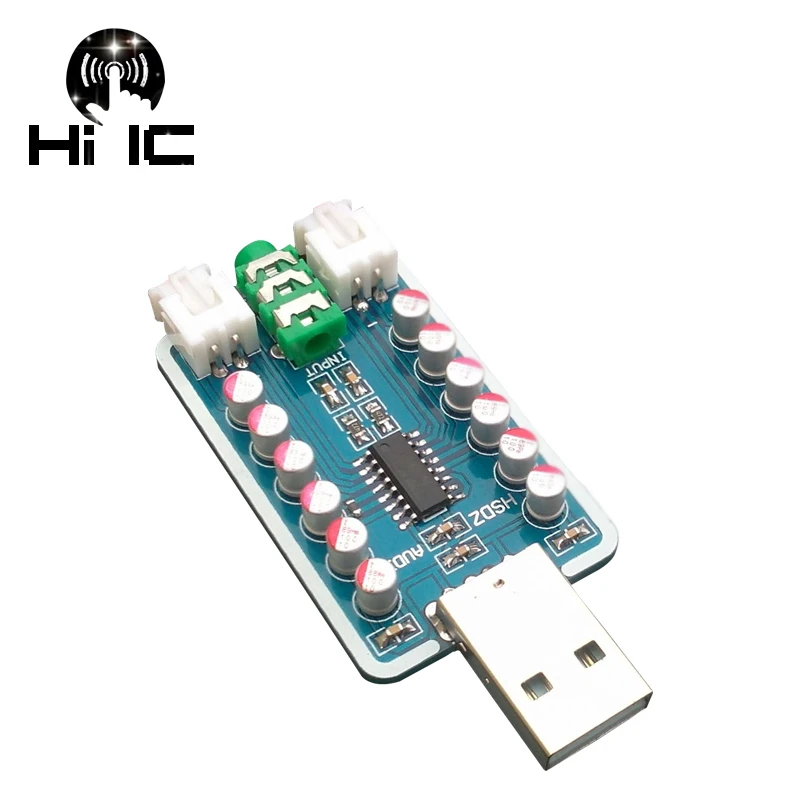 

Olive Mini USB Audio Power Amplifier Board 6W*2 HIFI 2 Channel PAM8406 Audio Amplifier DC 5V Supply Power