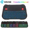 VONTAR Backlight T18 Plus English Russian 2.4G Wireless Fly Air Mouse Backlit Keyboard Touchpad Controller for Android TV Box ► Photo 2/6