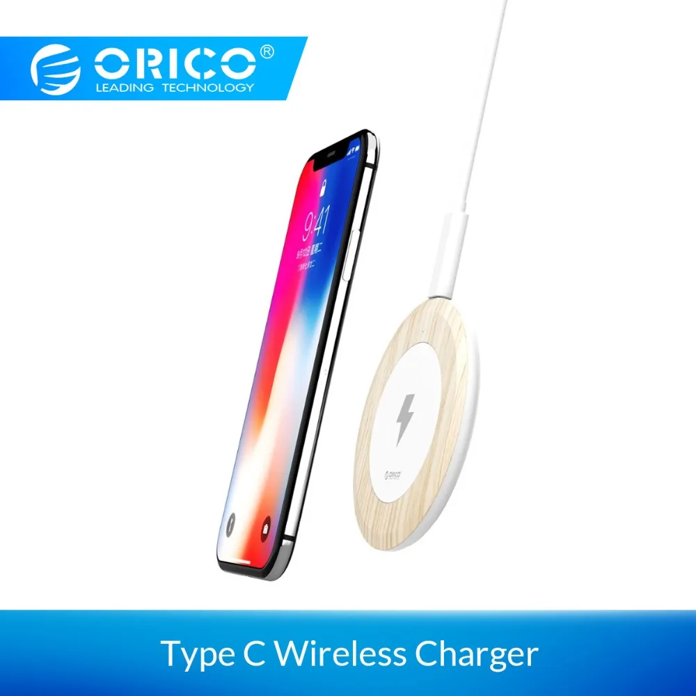  ORICO Drahtlose Ladegerät für iphone X/8/8 Plus Schnelle Drahtlose Lade 75 W Ladegerät Adapter für 