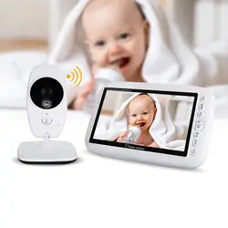 Babykam niania elektroniczna детская камера 7,0 дюймов ИК ночного видения Интерком Колыбельная датчик температуры elektroniczna niania