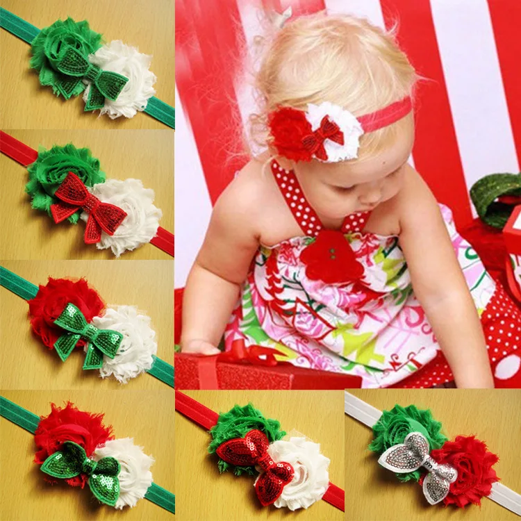 Baby Girl Christmas Headband,Xmas Day Hair Accessories,Head Band With