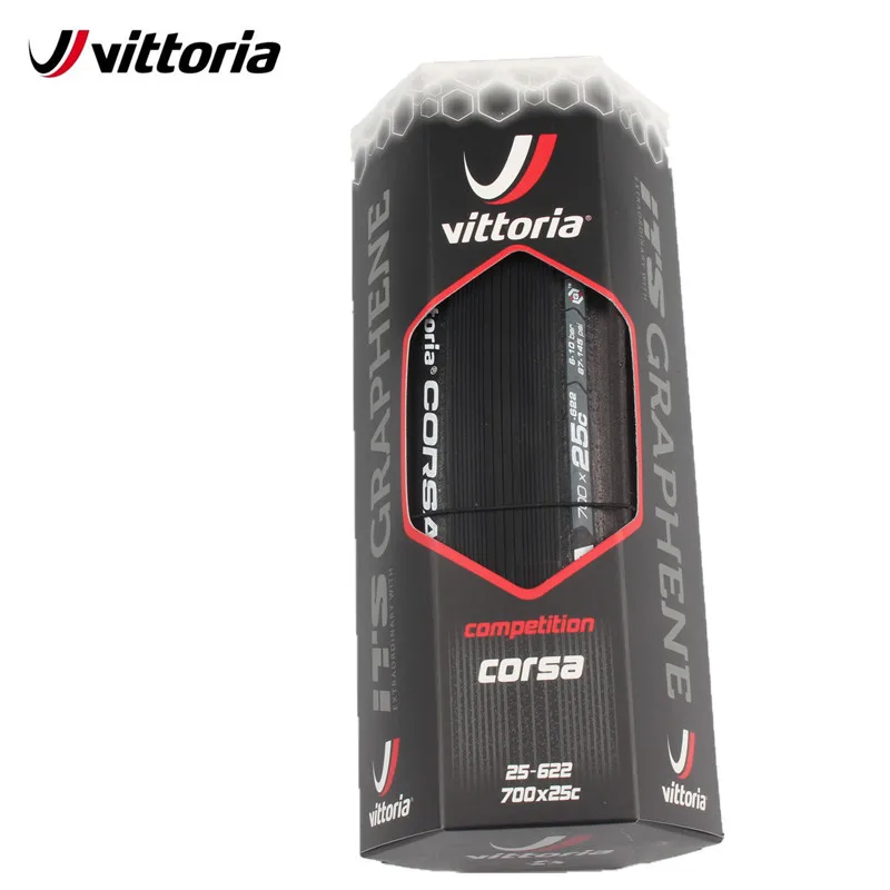 Vittoria Competition Corsa G+ Clincher дорожный велосипед шины 700x25c черный