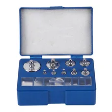 

17Pcs 211.1g 10mg-100g Grams Precision Calibration Scale Weight Set Balance Test