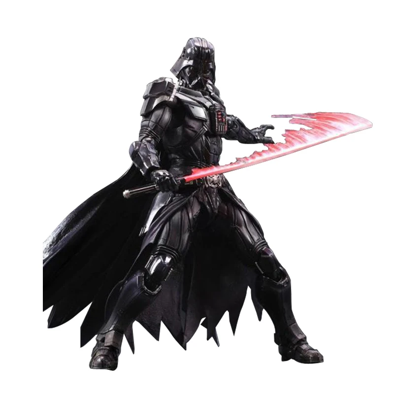26CM Star Wars Darth Vader Stormtrooper Action Figure Toys The Force Awakens Anime Movies Figures Lightsaber Gift With Box 26CM Star Wars Darth Vader Stormtrooper Action Figure Toys The Force Awakens Anime Movies Figures Lightsaber Gift With Box