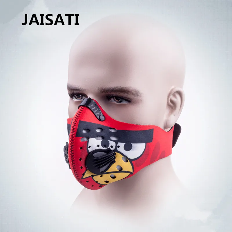 

JAISATI Anti-fog dustproof riding running mask outdoor activated carbon exercise lung vitality masks