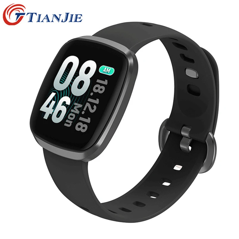 

TianJie GT103 Smart Watch Heart Rate Blood Pressure Fitness Tracker Waterproof Sleep Monitor Sport Full Screen touch Wrist Band