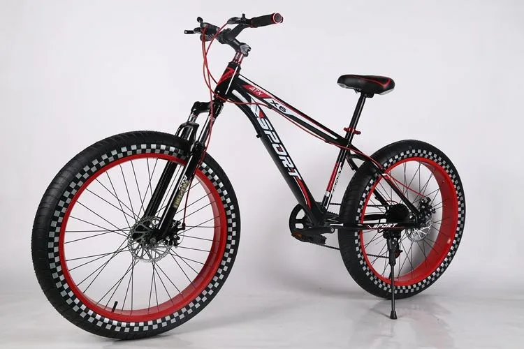 Sale Original X-Front Brand Snowmobile 7,21,24,27 Speed 26" 4 Fat Tire MTB Mountain Bike gear reduction Beach bicycle bicicleta 18 Sale Original X-Front Brand Snowmobile 7,21,24,27 Speed 26" 4 Fat Tire MTB Mountain Bike gear reduction Beach bicycle bicicleta 18