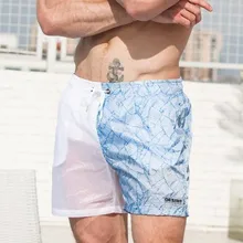 Untra-тонкие дышащие пляжные шорты мужские шорты для серфинга одежда для плавания плавки для купания короткие плавки сетчатая юбка