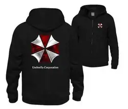 Biohazard корпорации Umbrella Resident Evil пальто куртка с капюшоном
