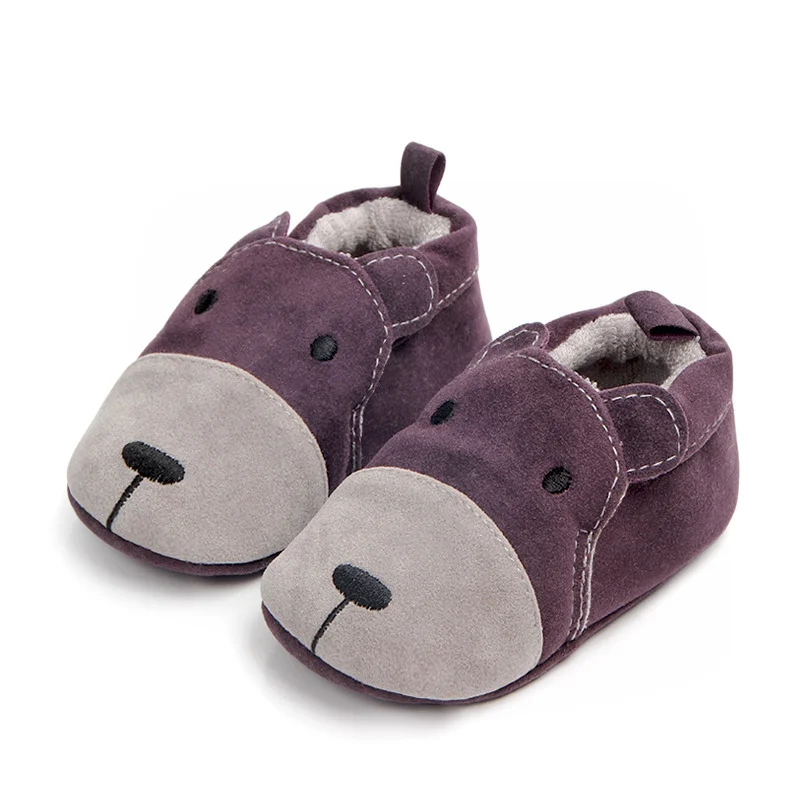 Girl Boy Soft Non-Slip Sole  Moccasins First Walker Autumn Baby Warm Shoes Blankets Baby Nubuck Leather Shoes