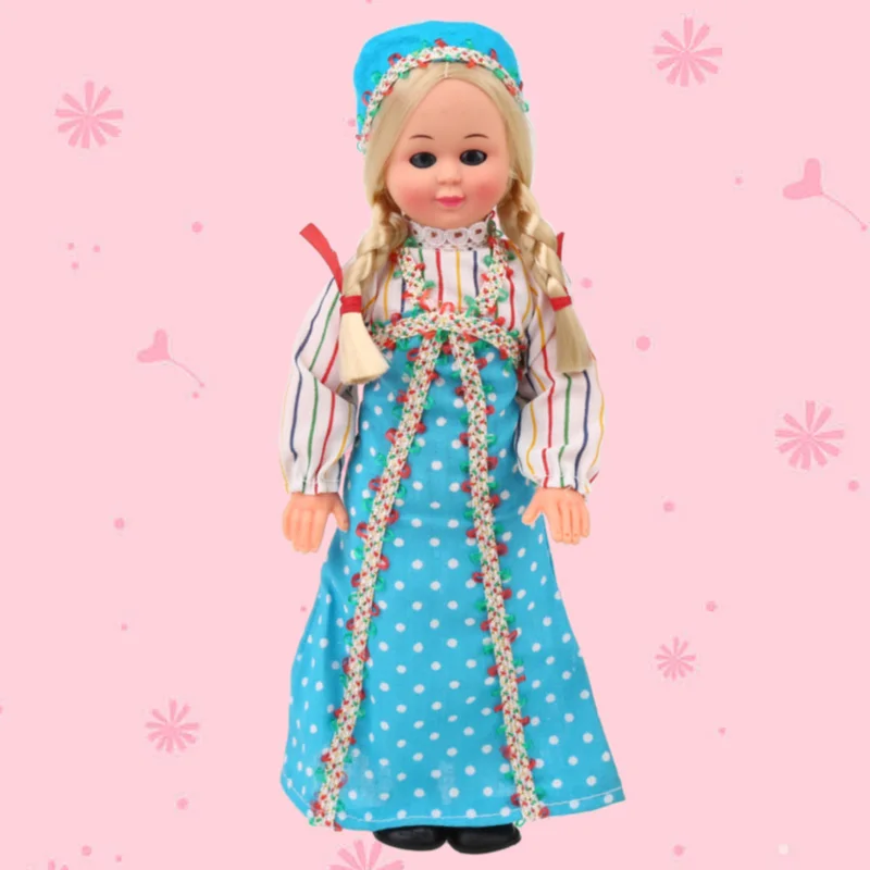 ビビッド と活発な赤ちゃん エスニック人形9 5 インチ ロシア女の子服 ビビッド と活発な赤ちゃん エスニック人形9 5 インチ ロシア女の子服