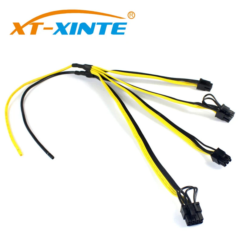 Кабель питания с 6 контактами 12AWG 18AWG для серии DELL2950 1470 1950 PE | Компьютеры и офис