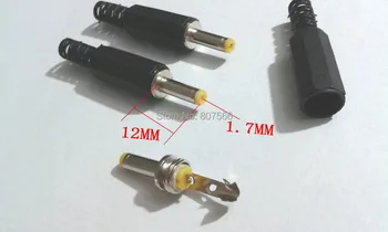 

250 pcs 4.0mmX1.7mm DC Power cable Male Plug Connector Adapter Plastic