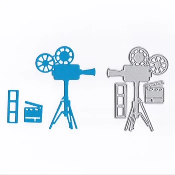 

YLCD1233 Camera Metal Cutting Dies For Scrapbooking Stencils DIY Album Cards Decoration Embossing Folder Craft Die Cuts Tools
