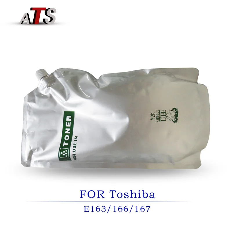 1 кг черный тонер-порошок TN для Toshiba E163 166 167 203 206 207 совместимый с tn163 E166 E167 запасные
