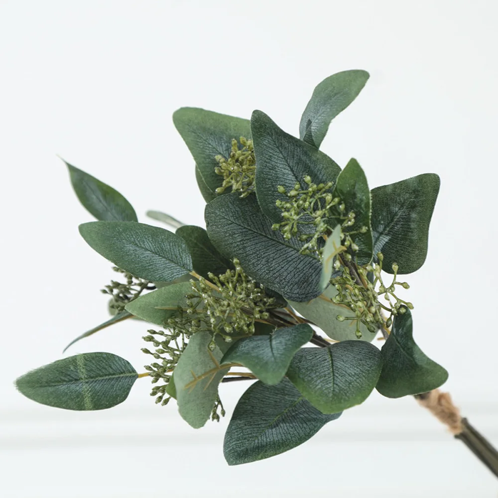 

Artificial Plant Office Garden Outdoor Branch Display Leaves Fake Artificial Plant Home Decoration New Arrival