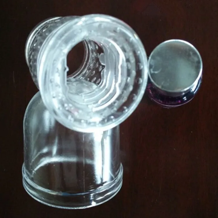 Ceny Mężczyzna Penis Exerciser Av wibrator magiczna różdżka masażer pokrowiec na główkę załącznik produkty erotyczne dla mężczyzn