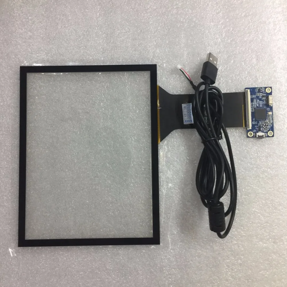

8 inch 10 Point touch Capacitive Touch Screen Kit Set USB for Raspberry Pi 3 Auto Car Display Android,USB plug and play